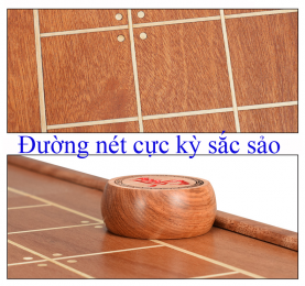 Bàn cờ gỗ đàn hương đỏ loại gấp khổ lớn